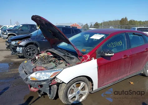 2014 Ford Focus Se из США, поврежденный, VIN 1FADP3F27EL103533